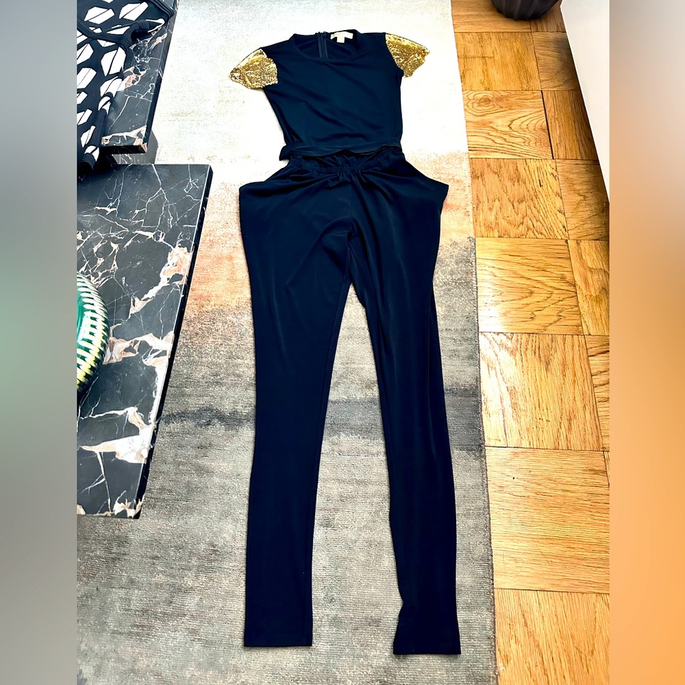 Michael Kors Navy Jumpsuit